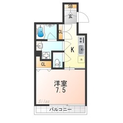 ＧＡＲＮＥＴ　ＲＥＳＩＤＥＮＣＥ　京都辰巳の物件間取画像